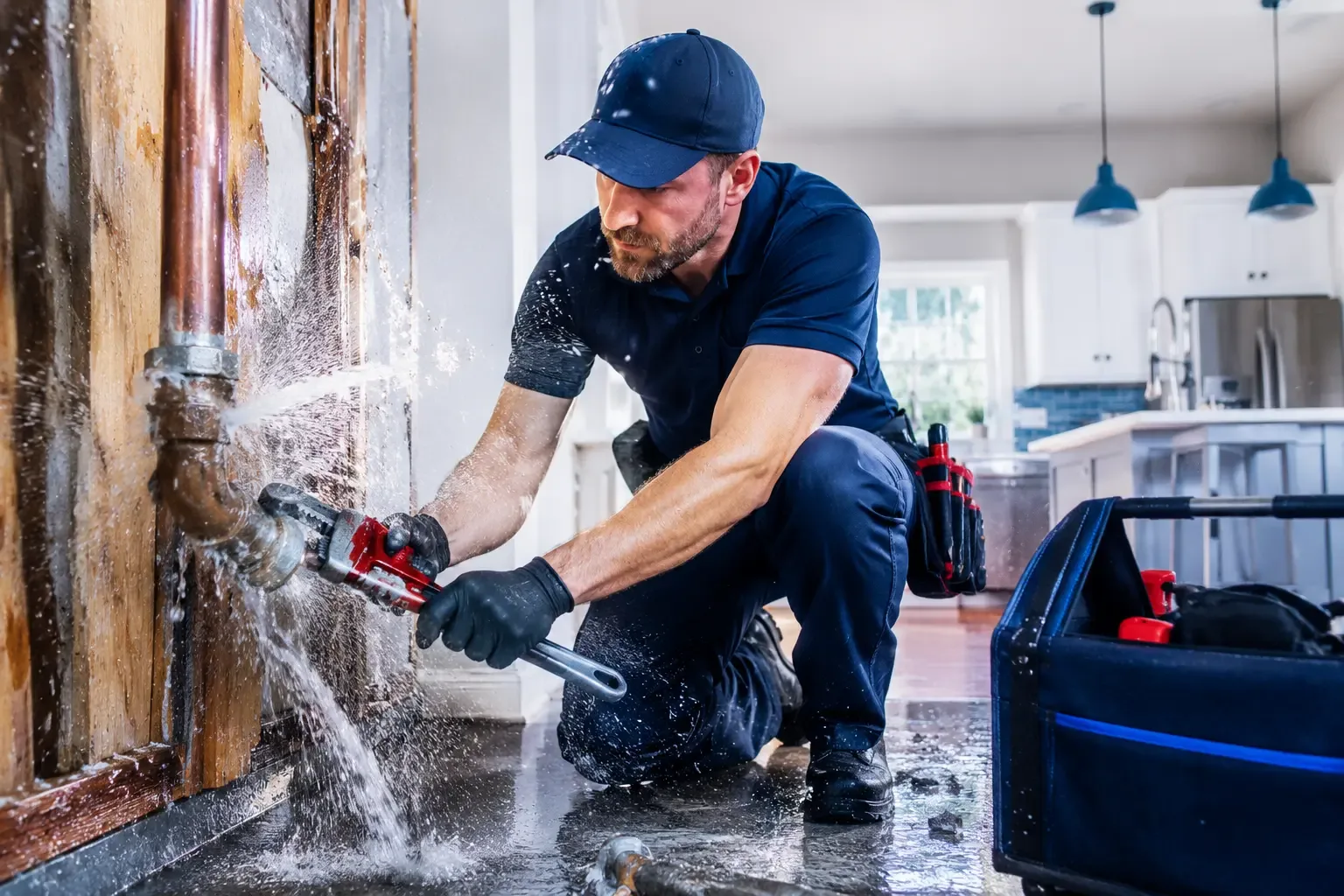 Local emergency pipe repair professionals in Middletown, IL